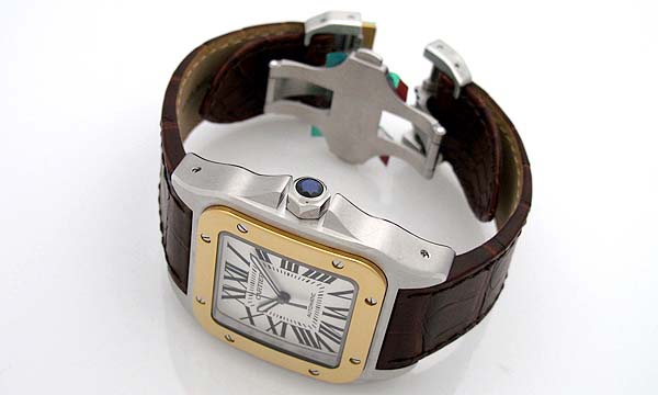 カルティエ時計コピー サントス100 LM W20072X7_スーパーコピー時計専門店