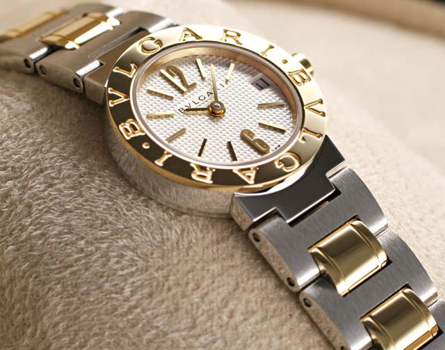 最高品質 ブルガリ時計スーパーコピーレディース コンビ ホワイトダイヤル BB23WSGD/N_スーパーコピー時計