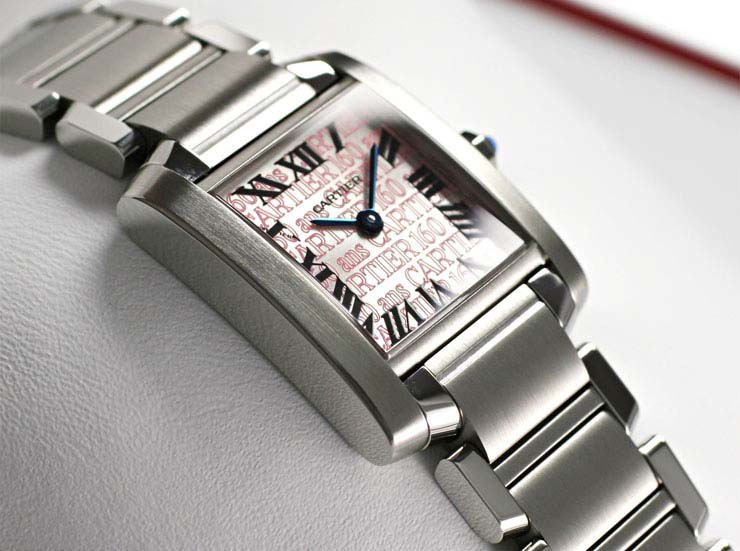 【最高品質】カルティエ タンク フランセーズ スティール レディース W51035Q3_スーパーコピー時計