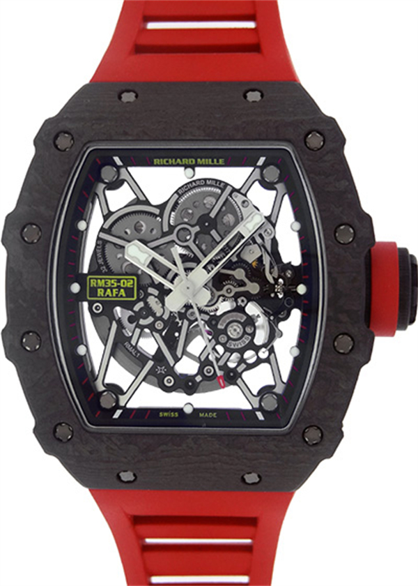リシャールミル時計コピー代引き オートマティック ラファエル・ナダル カーボンTPT RM35-02