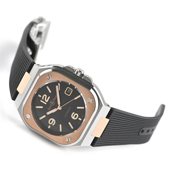 ベル＆ロス腕時計コピー n級 代引き BR 05 GOLD BR05A-BL-PG/SRB
