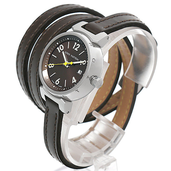 (LOUIS VUITTON)ルイヴィトン時計スーパーコピー タンブール トリプルコイルドストラップ Q12114 レディース