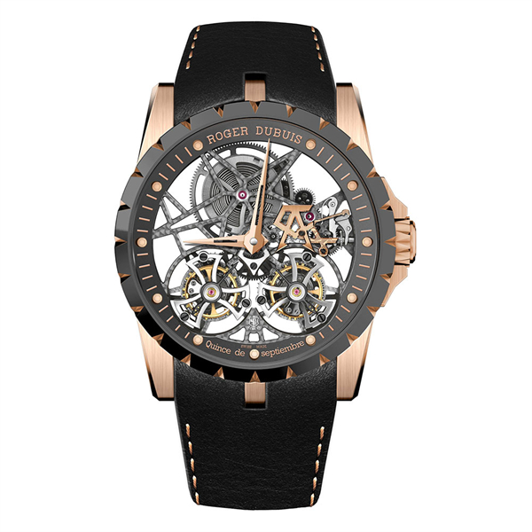 ロジェ・デュブイ 腕時計スーパーコピー代引き エクスカリバー スケルトン ダブルフライングトゥールビヨン カネロ ヴィクトリー リミテッド RDDBEX0795