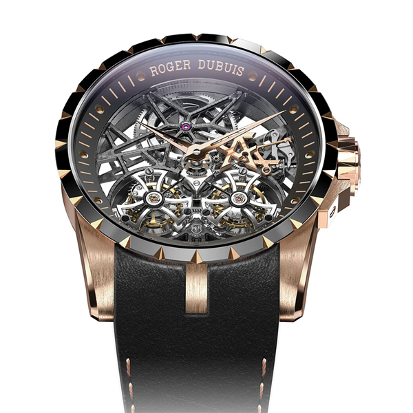 ロジェ・デュブイ 腕時計スーパーコピー代引き エクスカリバー スケルトン ダブルフライングトゥールビヨン カネロ ヴィクトリー リミテッド RDDBEX0795