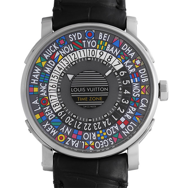 (LOUIS VUITTON)ルイヴィトン時計スーパーコピー エスカル タイムゾーン Q5D200 メンズ